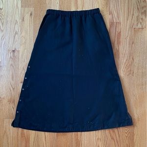Eileen Fisher Black Skirt Size XXS